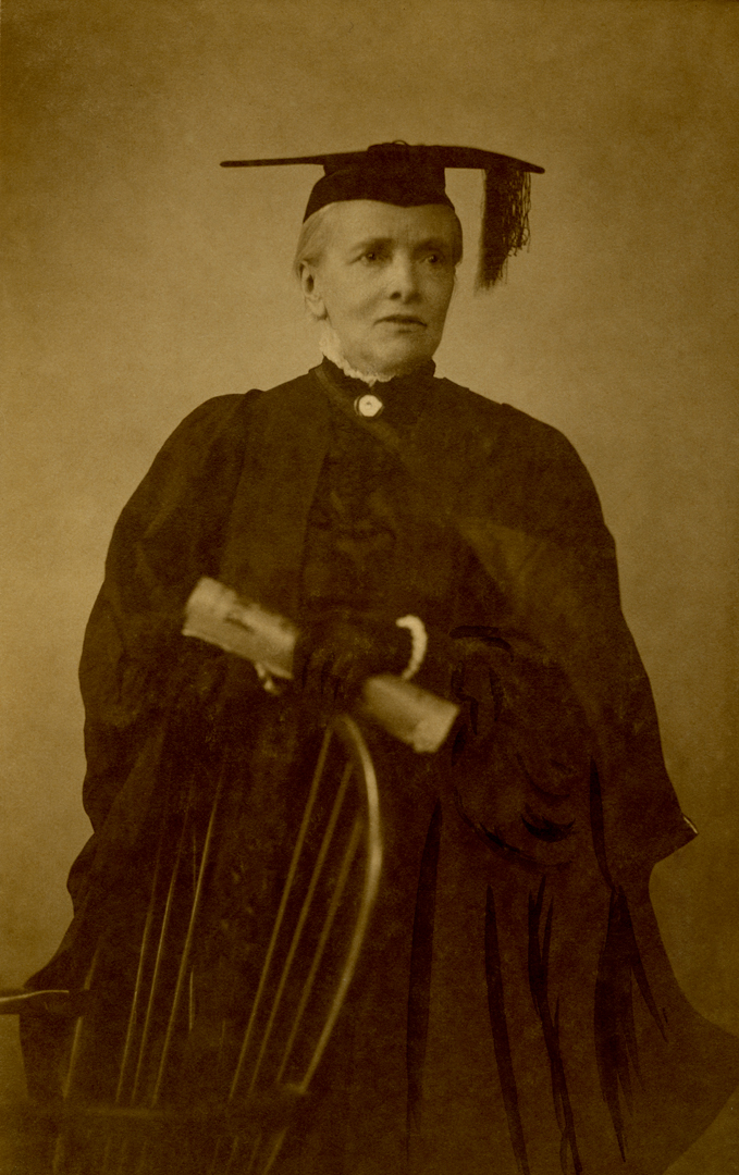 <p>Lucy Catherine Lloyd, a leading linguist and folklorist, becomes the first woman to receive an honorary doctorate from the University of the Cape of Good Hope.</p>